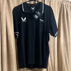F1 Castore McLaren Black Polo Shirt